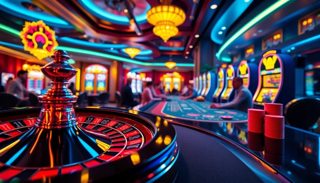 "Experience the thrill of winning at loki88 with players at roulette and poker tables."